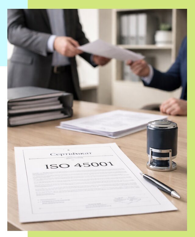 Сертификат ISO 45001 в Угличе под ключ от 46890 р. | Сертэкс